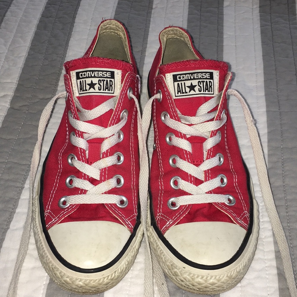 Red Converse All Stars